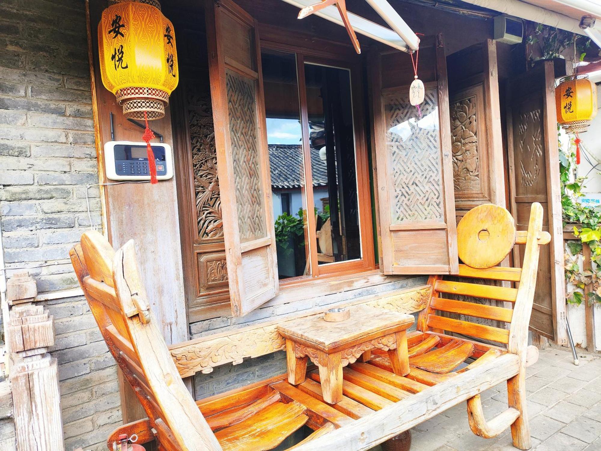 Big Tree Guesthouse - Naxi Old Style Lệ Giang Ngoại thất bức ảnh